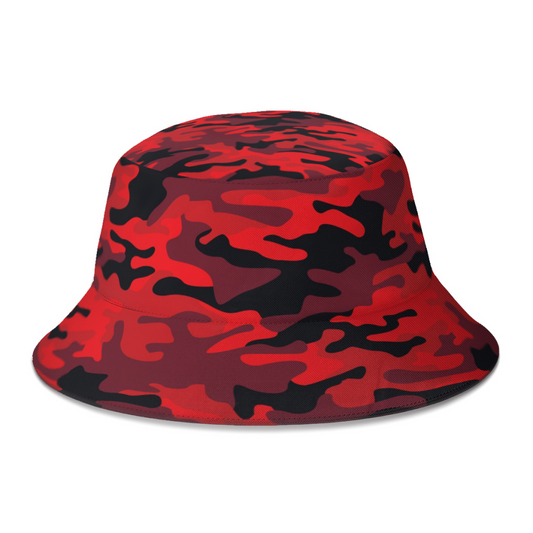 Bob militaire - Camouflage rouge